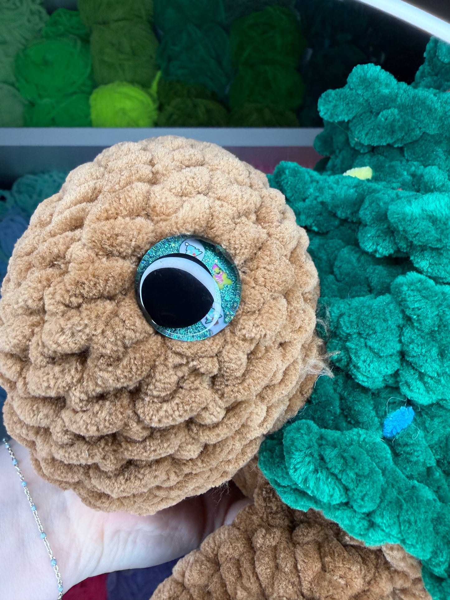 Crochet Jumbo Christmas Tree Turtle