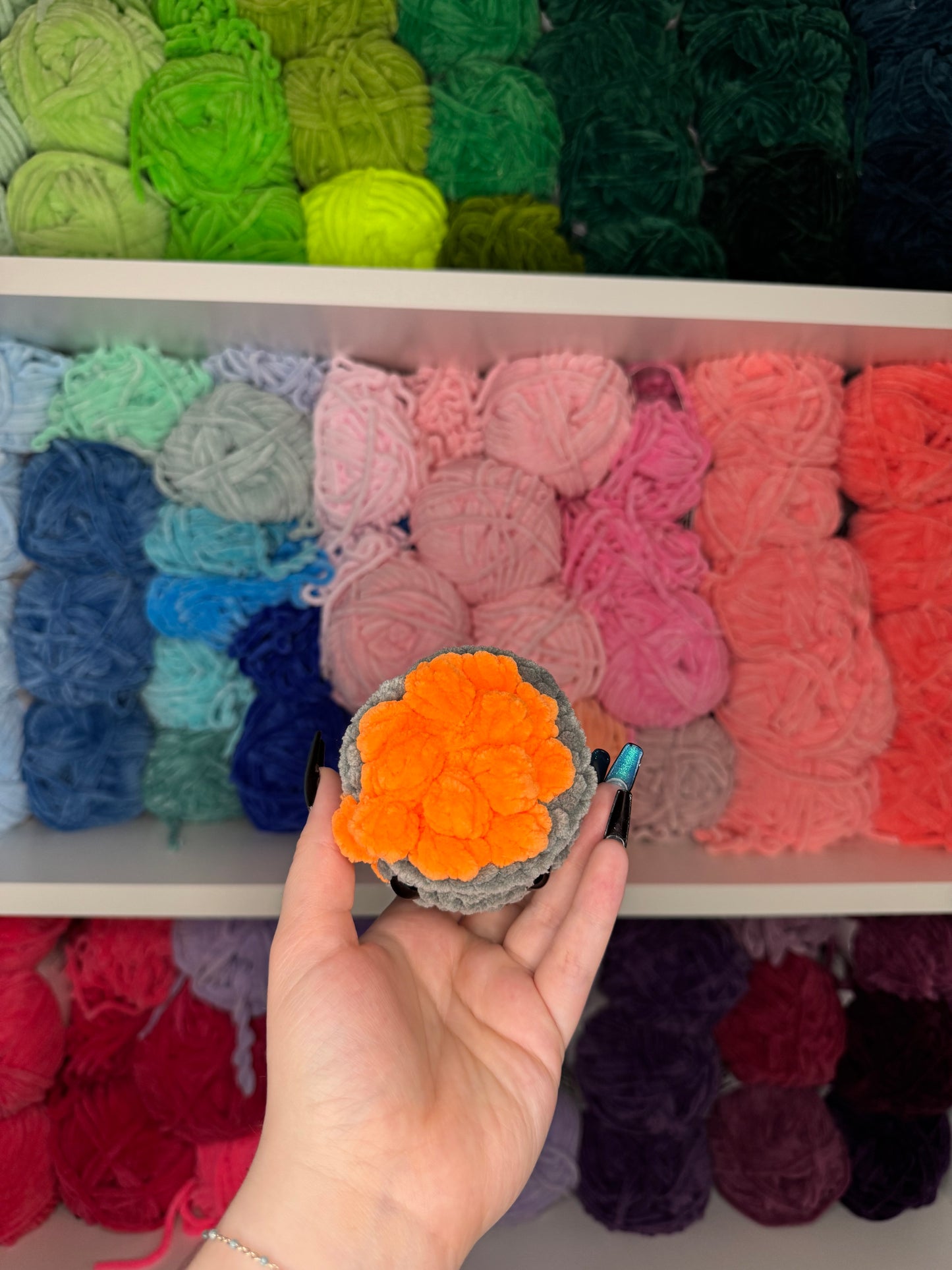 Crochet Mini Cauldron