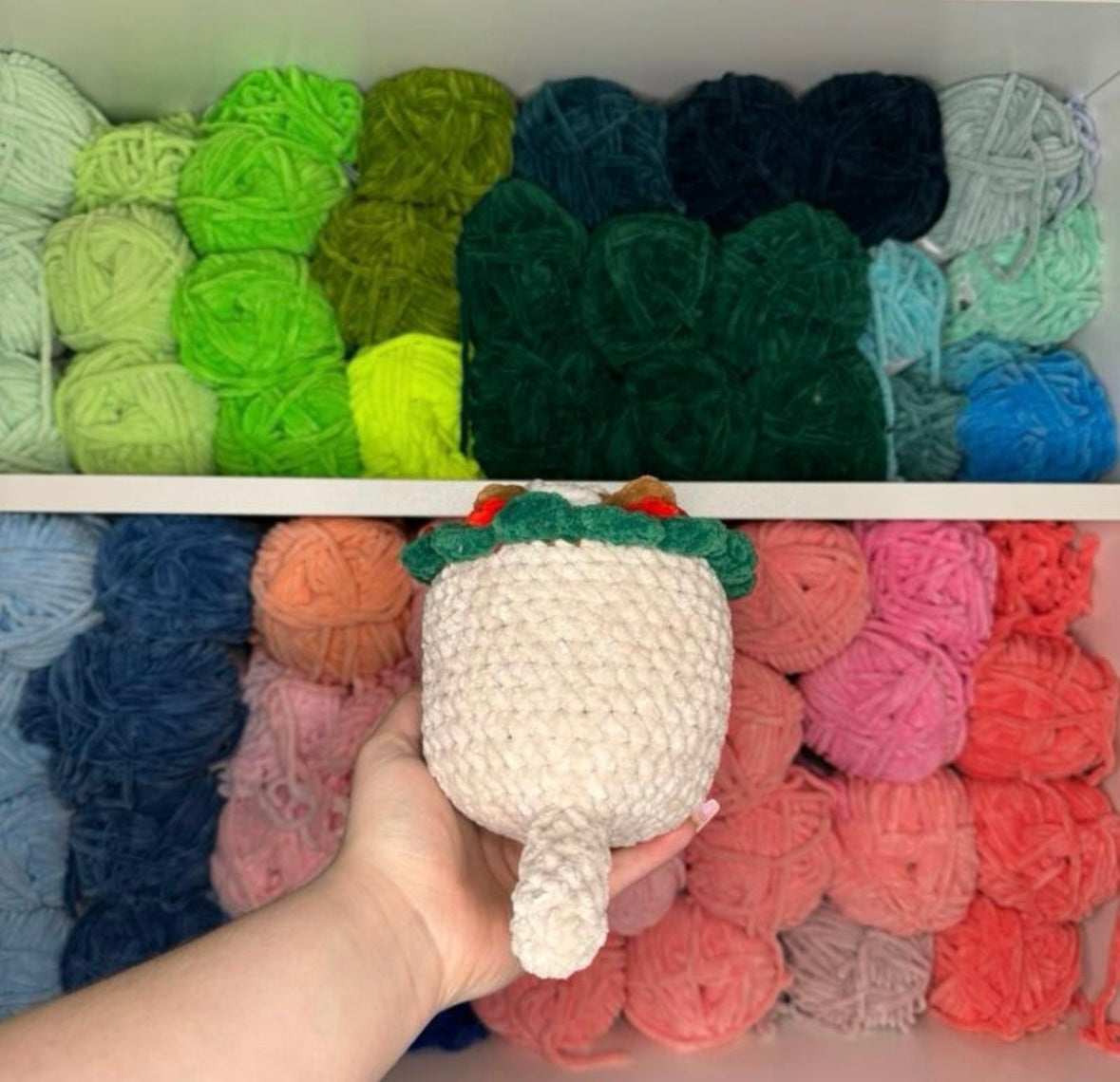 Crochet Burrito Loaf Cat