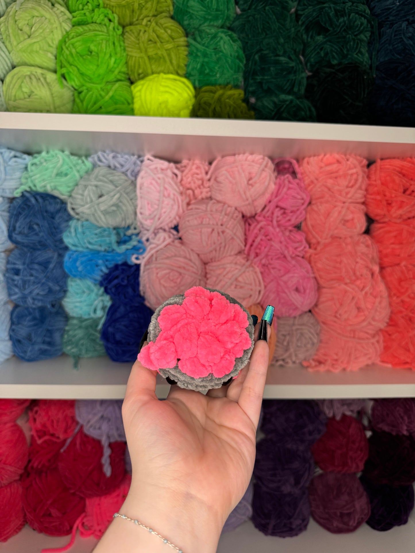 Crochet Mini Cauldron