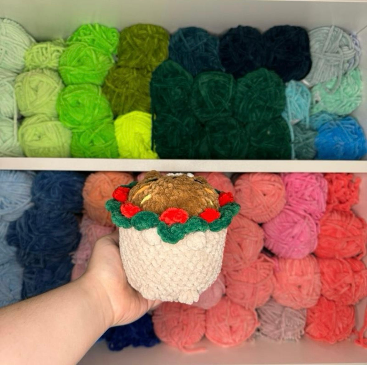 Crochet Burrito Loaf Cat
