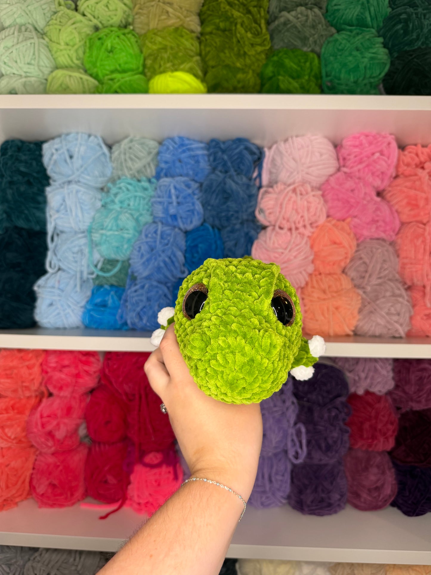 Crochet Laying T-Rex