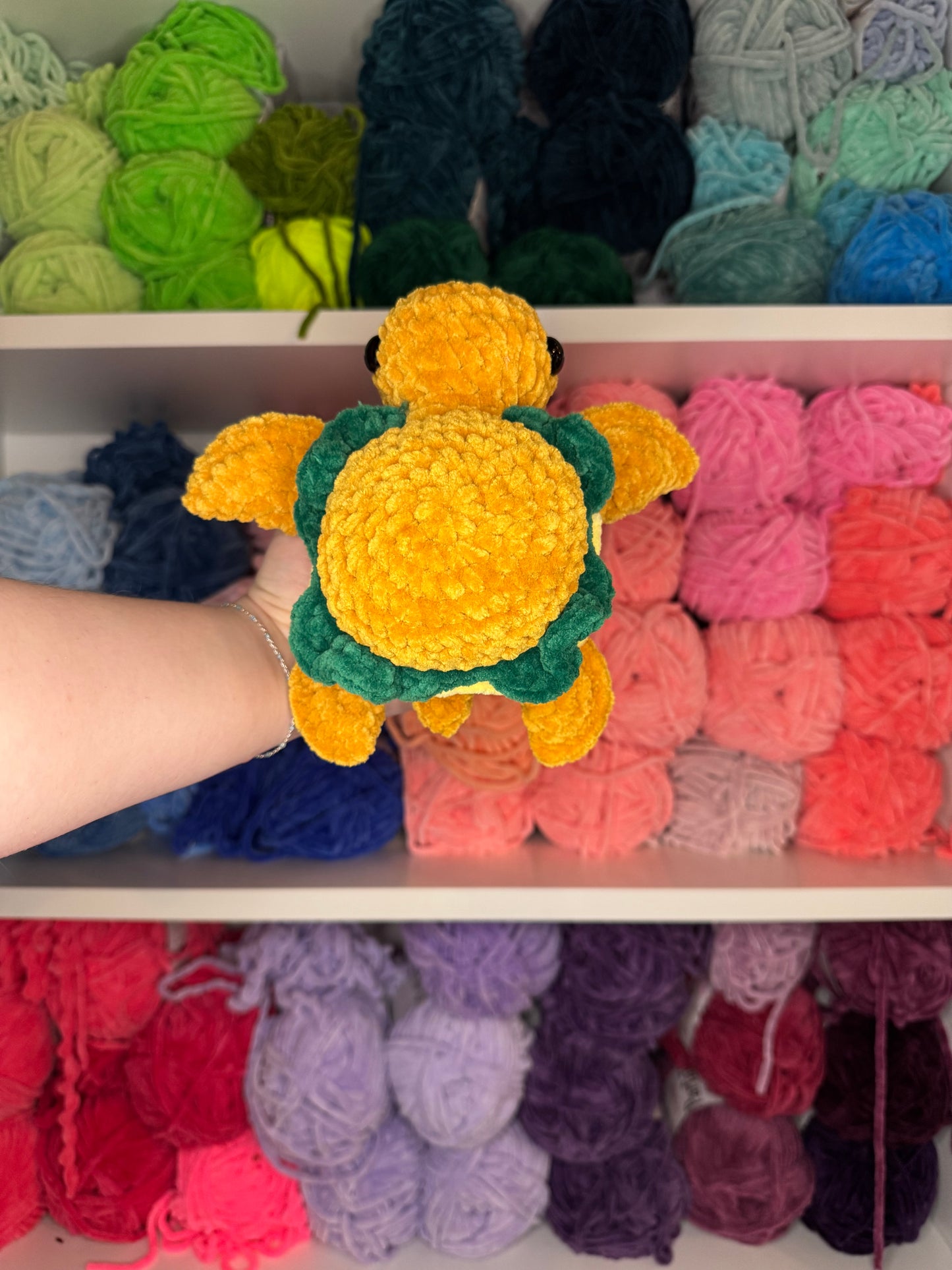 Crochet Burger Turtle