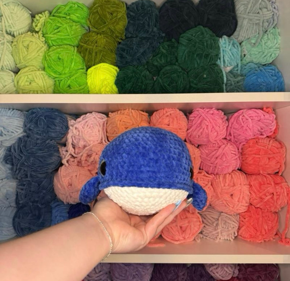 Crochet Blue Whale