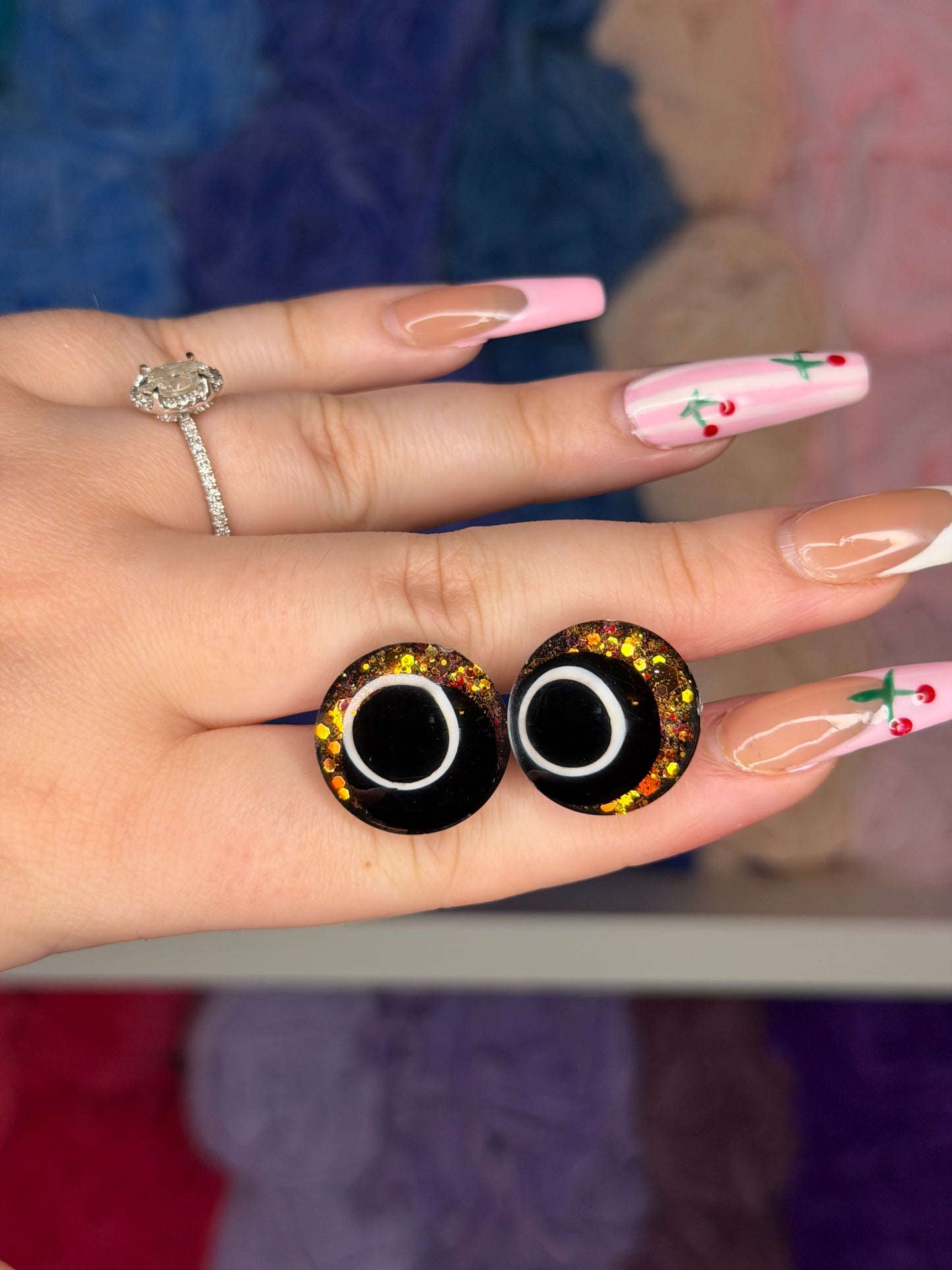 20mm Glitter Safety Eyes