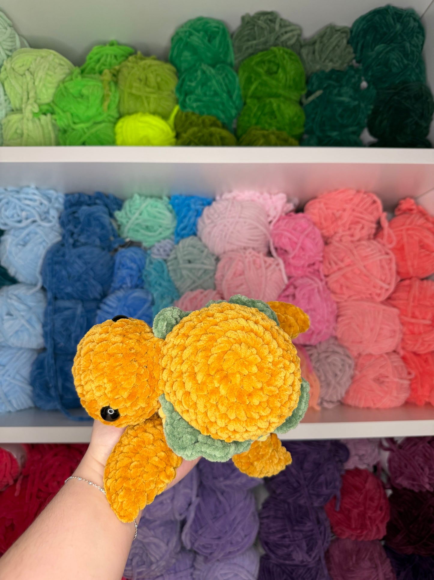 Crochet Burger Turtle