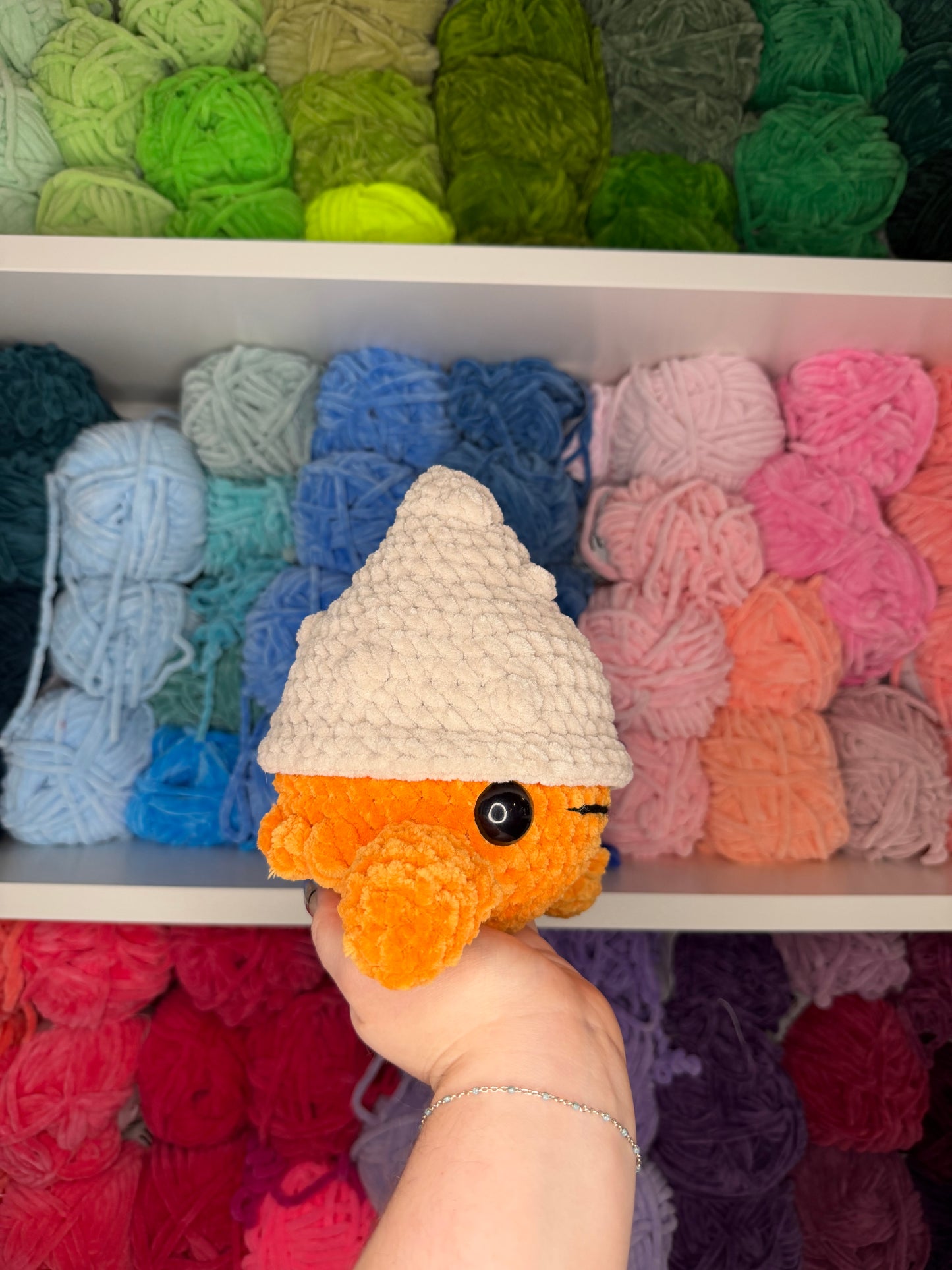 Crochet Hermit Crab