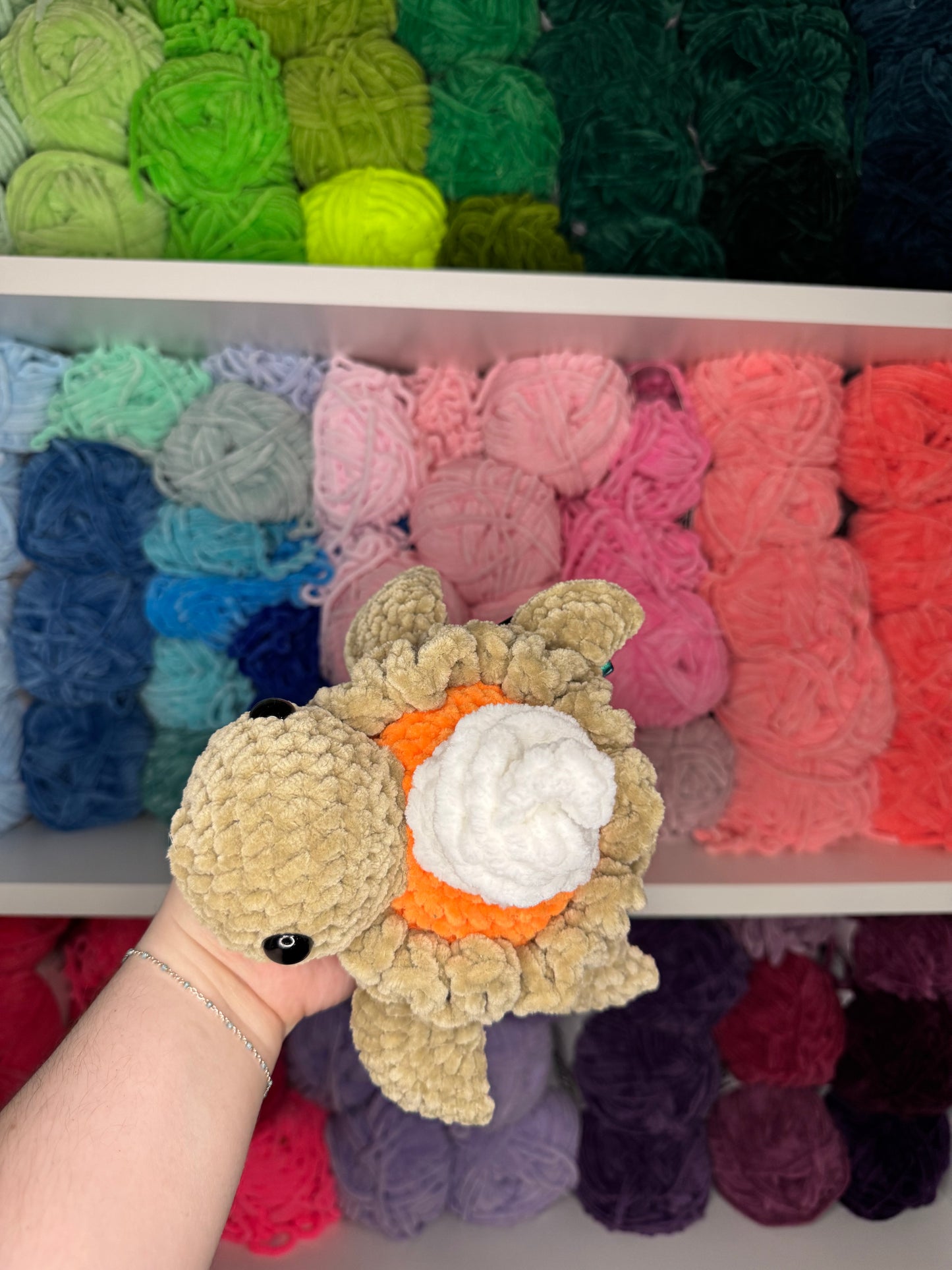 Crochet Pumpkin Pie Turtle
