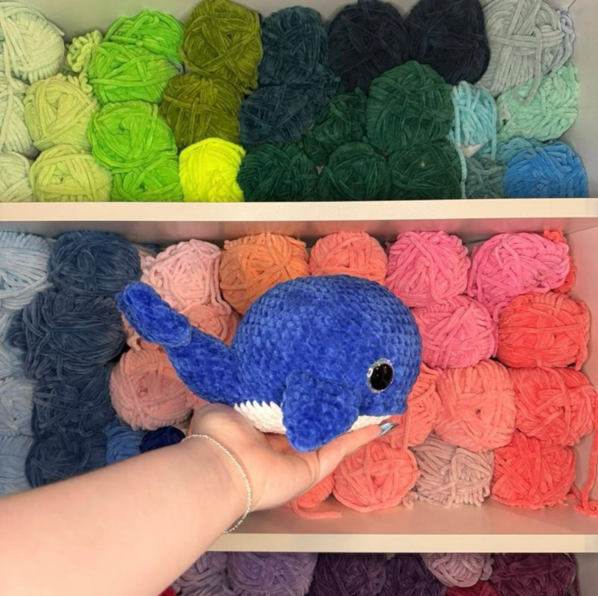Crochet Blue Whale