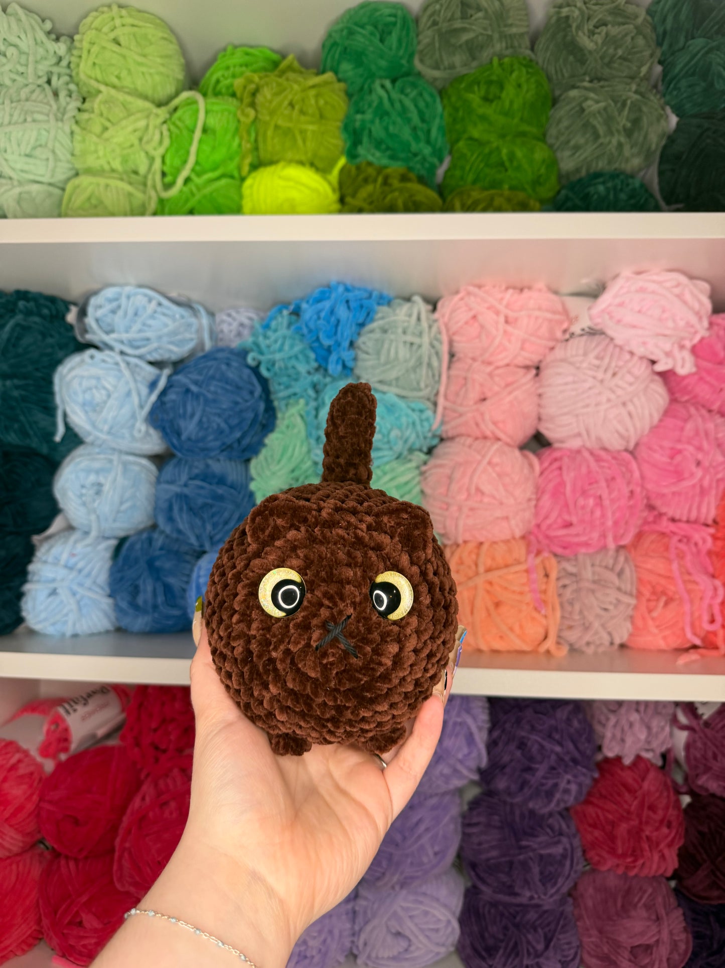 Crochet Loaf Cats