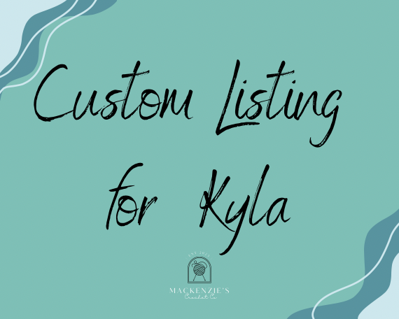 Custom Listing for Kyla