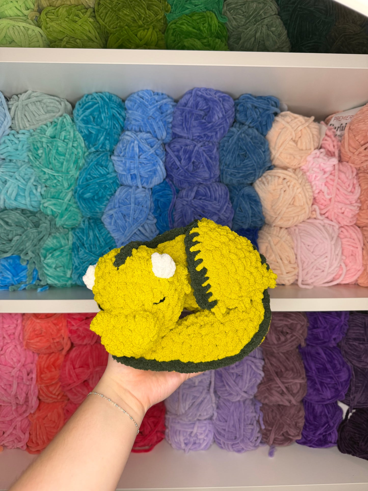 Crochet Sleeping Dragon