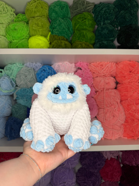 Crochet Yeti (Blue)