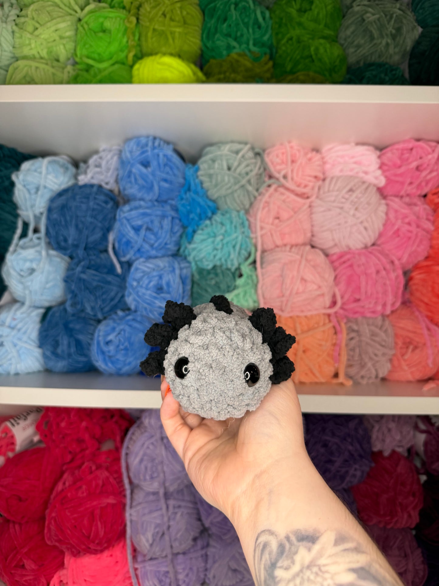 Crochet Mini Axolotl
