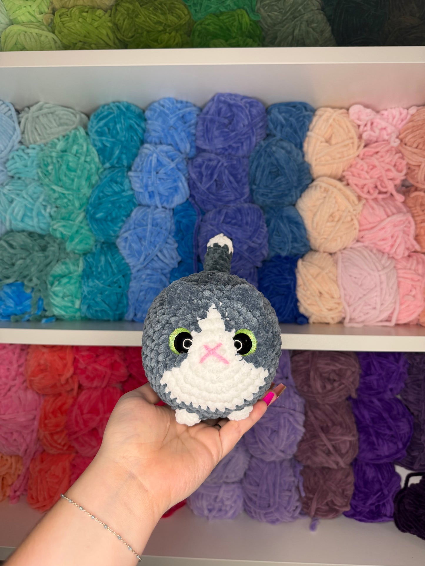 Crochet Loaf Cats