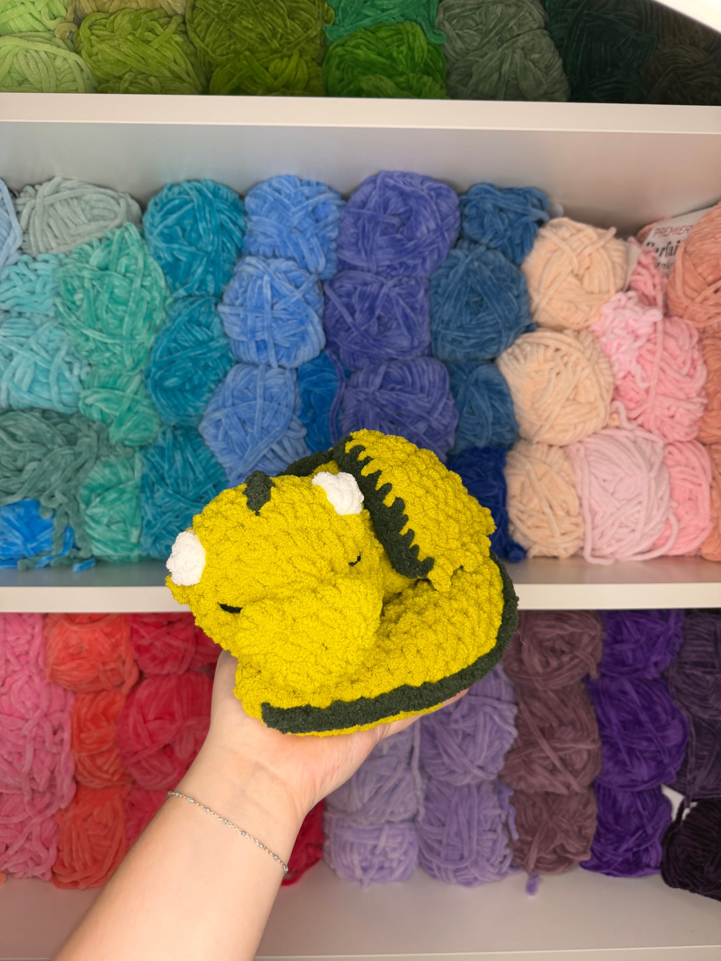 Crochet Sleeping Dragon