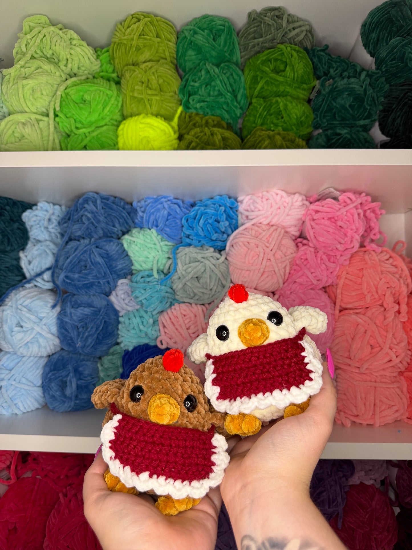 Crochet Chickens