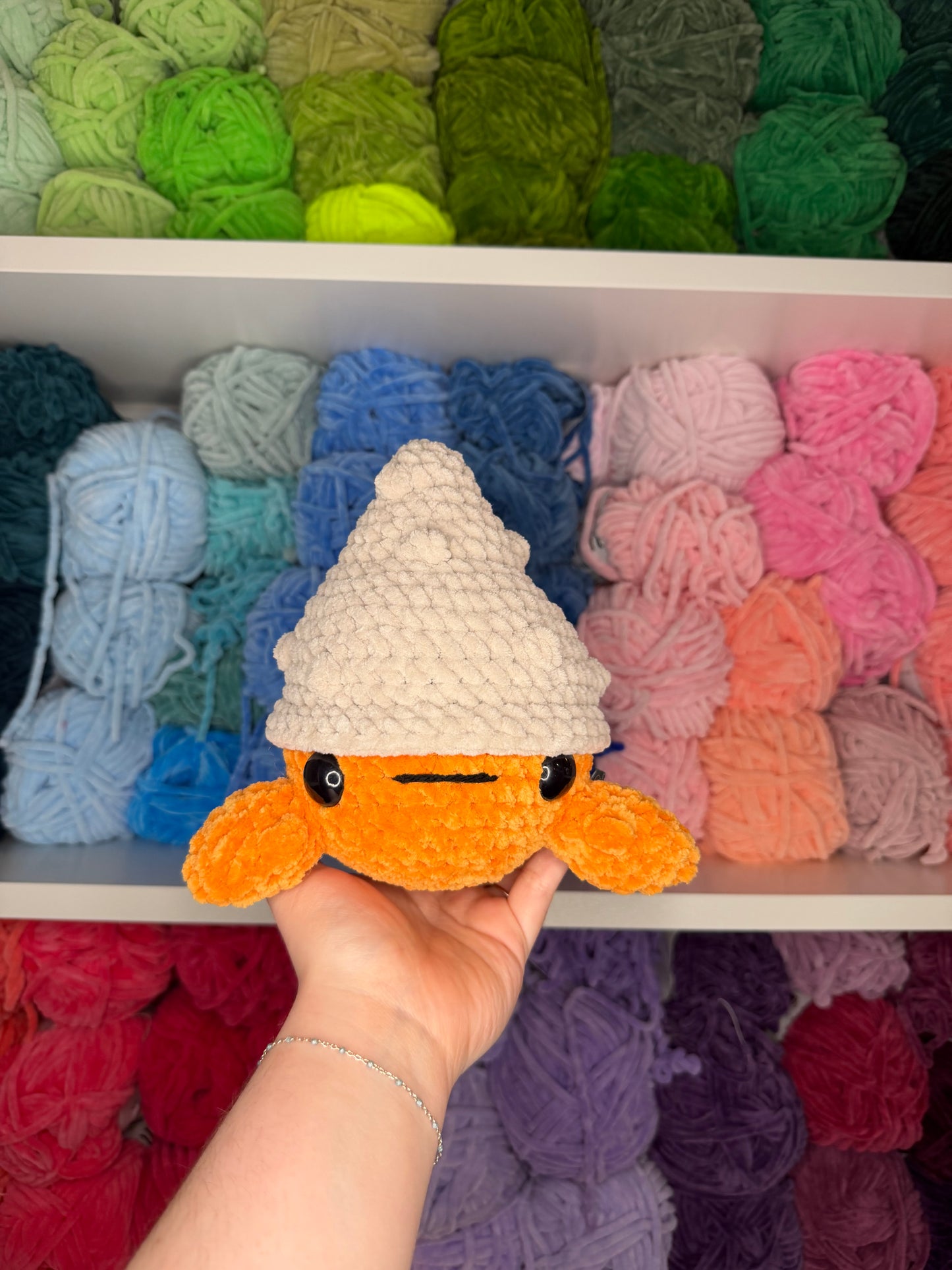 Crochet Hermit Crab