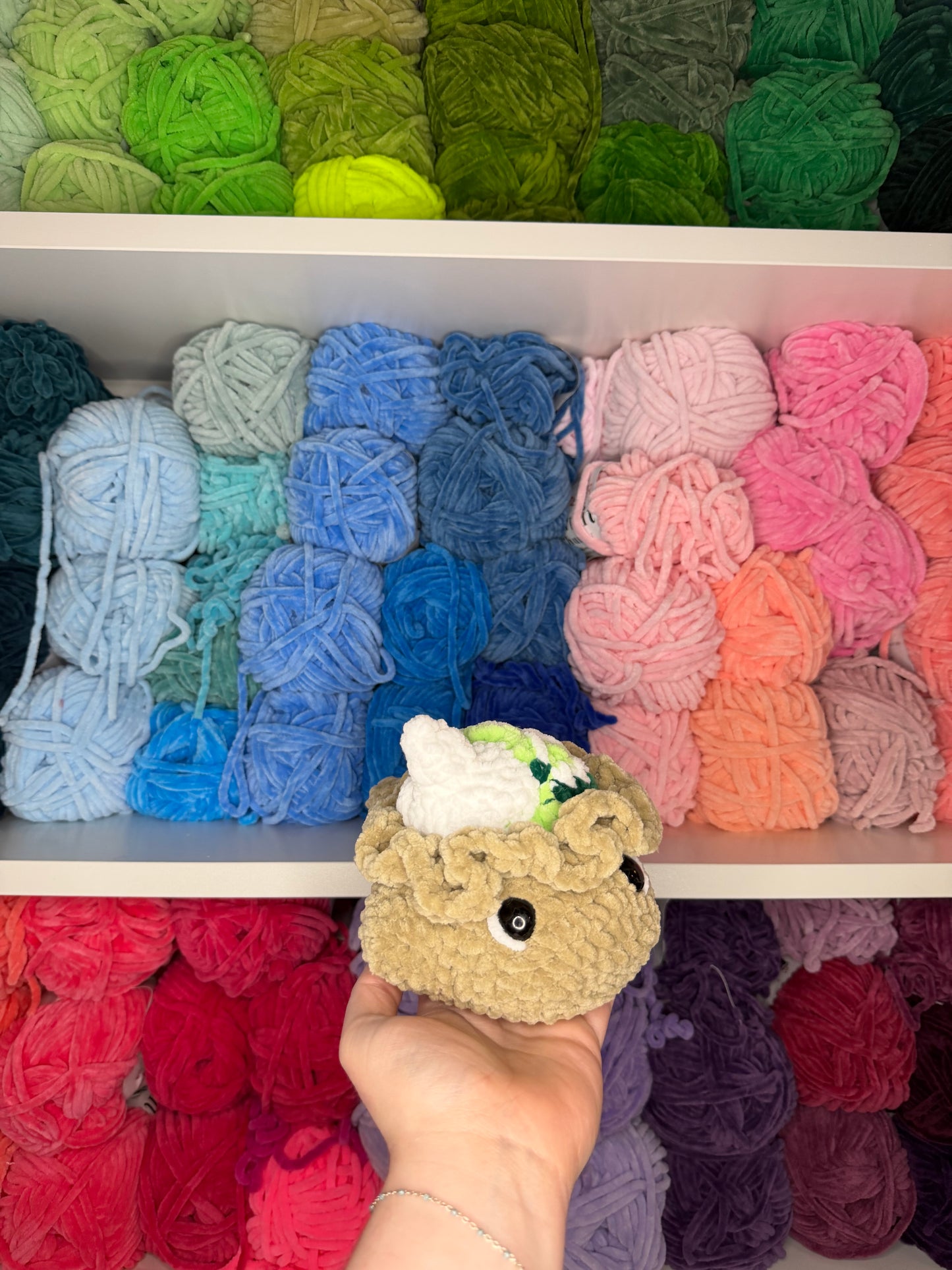 Crochet Key Lime Pie Stingray