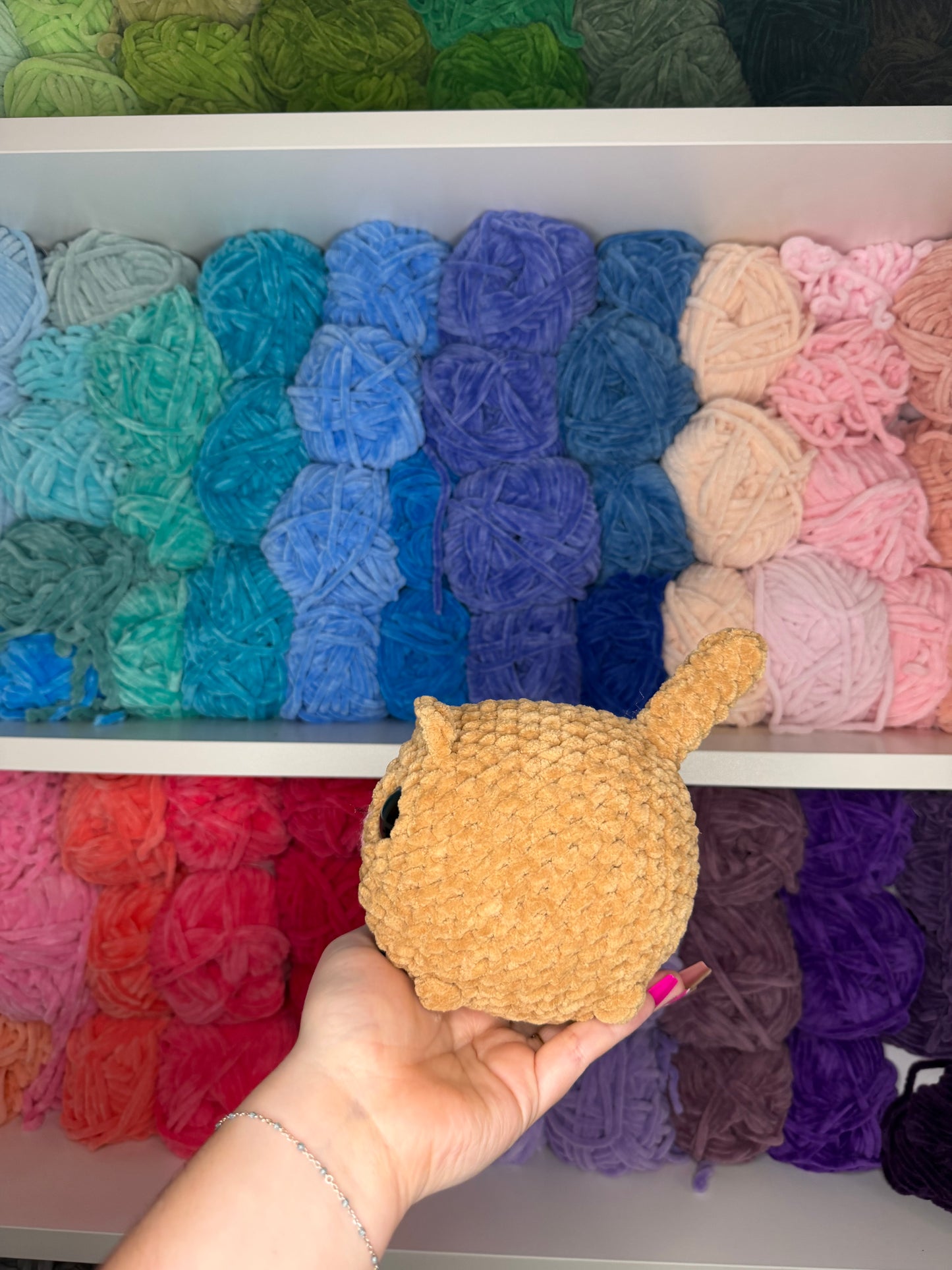 Crochet Loaf Cats