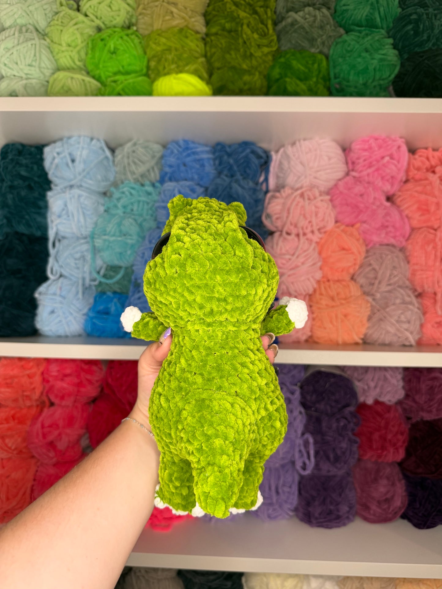 Crochet Laying T-Rex
