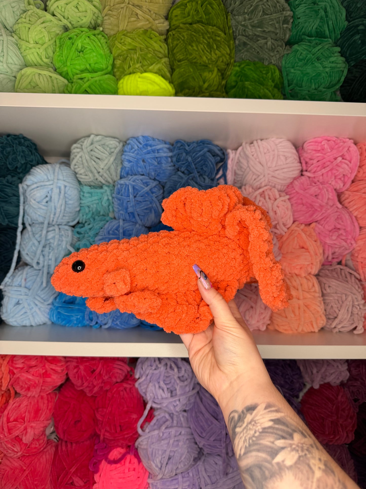 Crochet Betta Fish