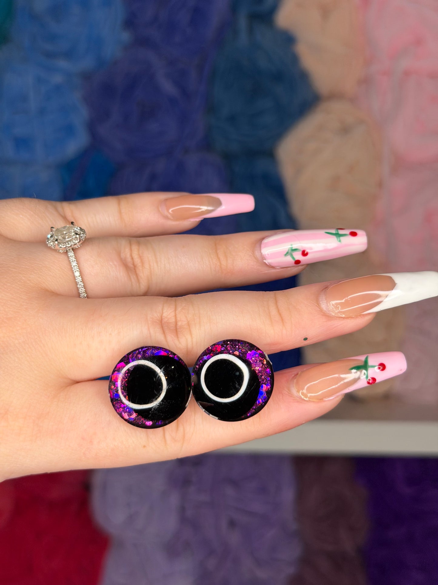 20mm Glitter Safety Eyes