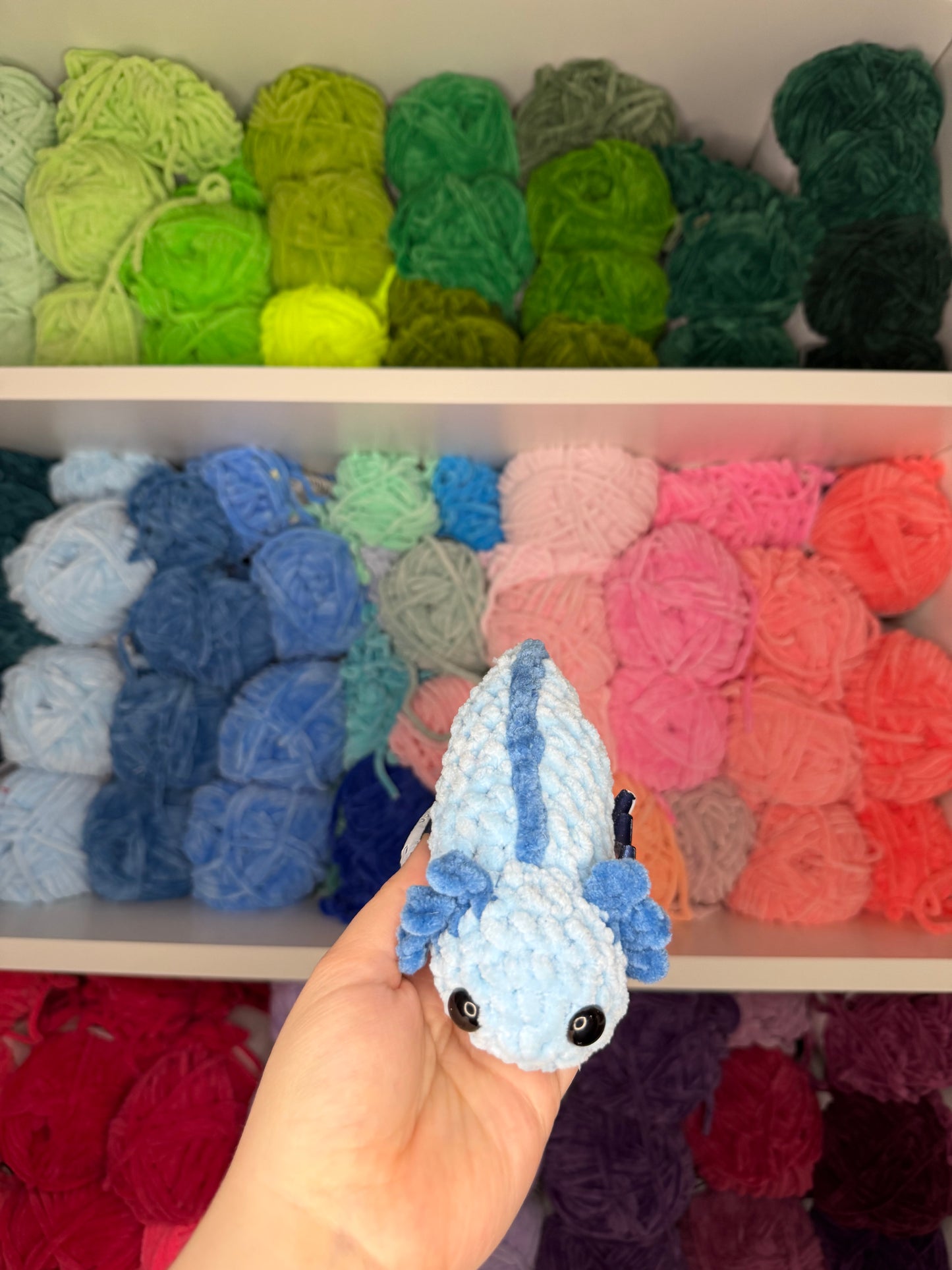 Crochet Mini Axolotl