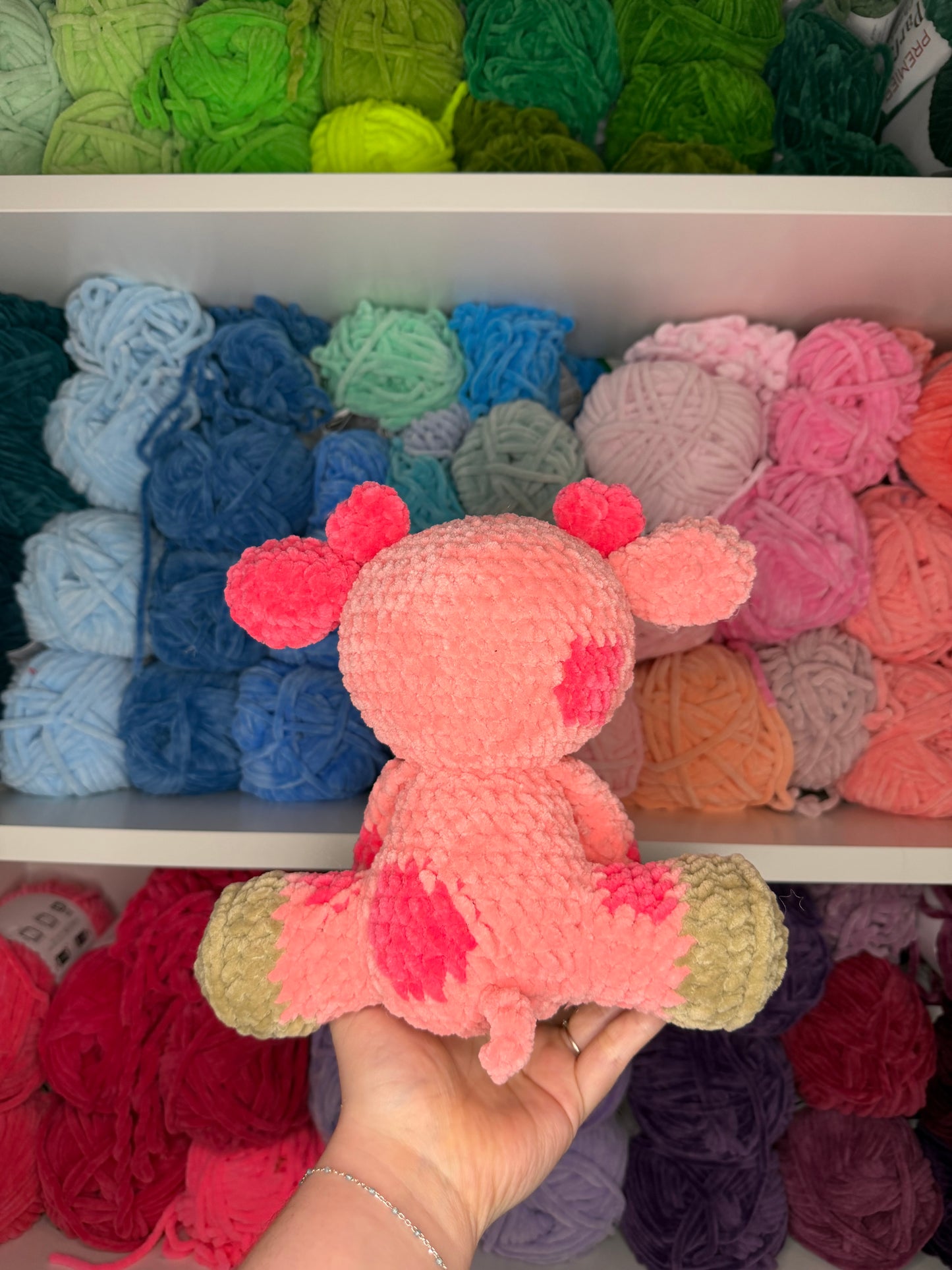 Crochet Valentine’s Day Cow