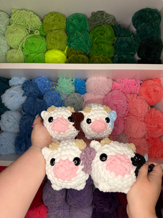 Crochet Mini Cows