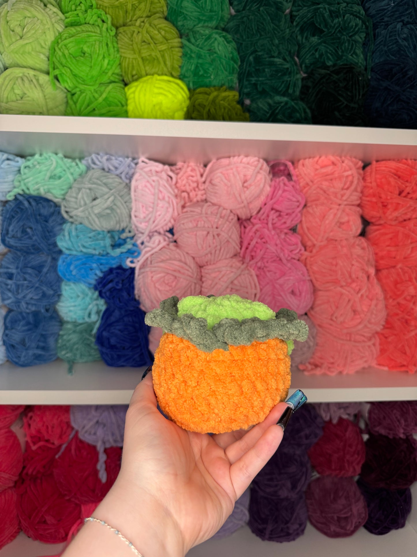 Crochet Pumpkin Cat and Pumpkin Frog