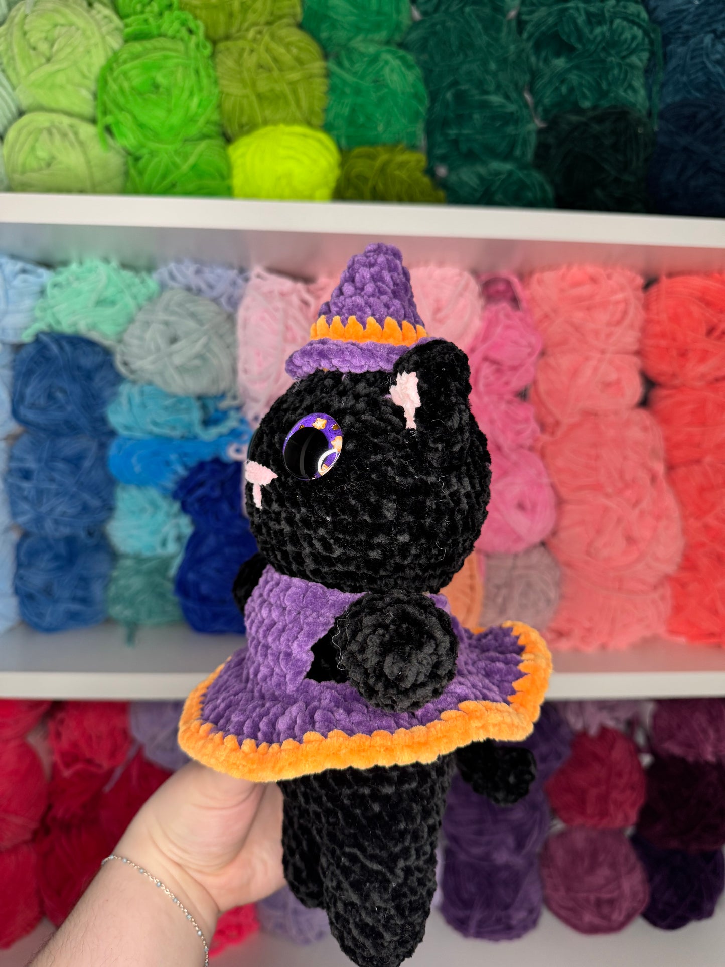 Crochet Witch Cat