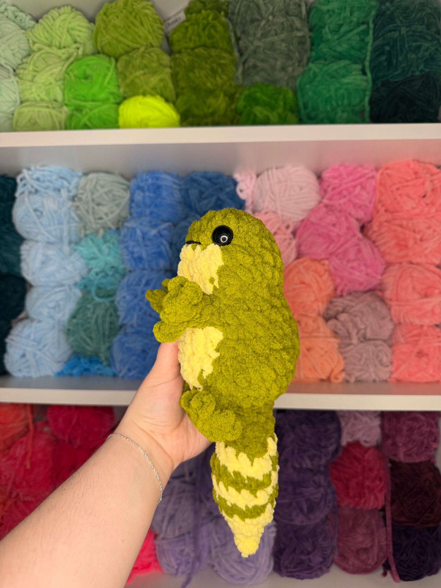 Crochet Gecko