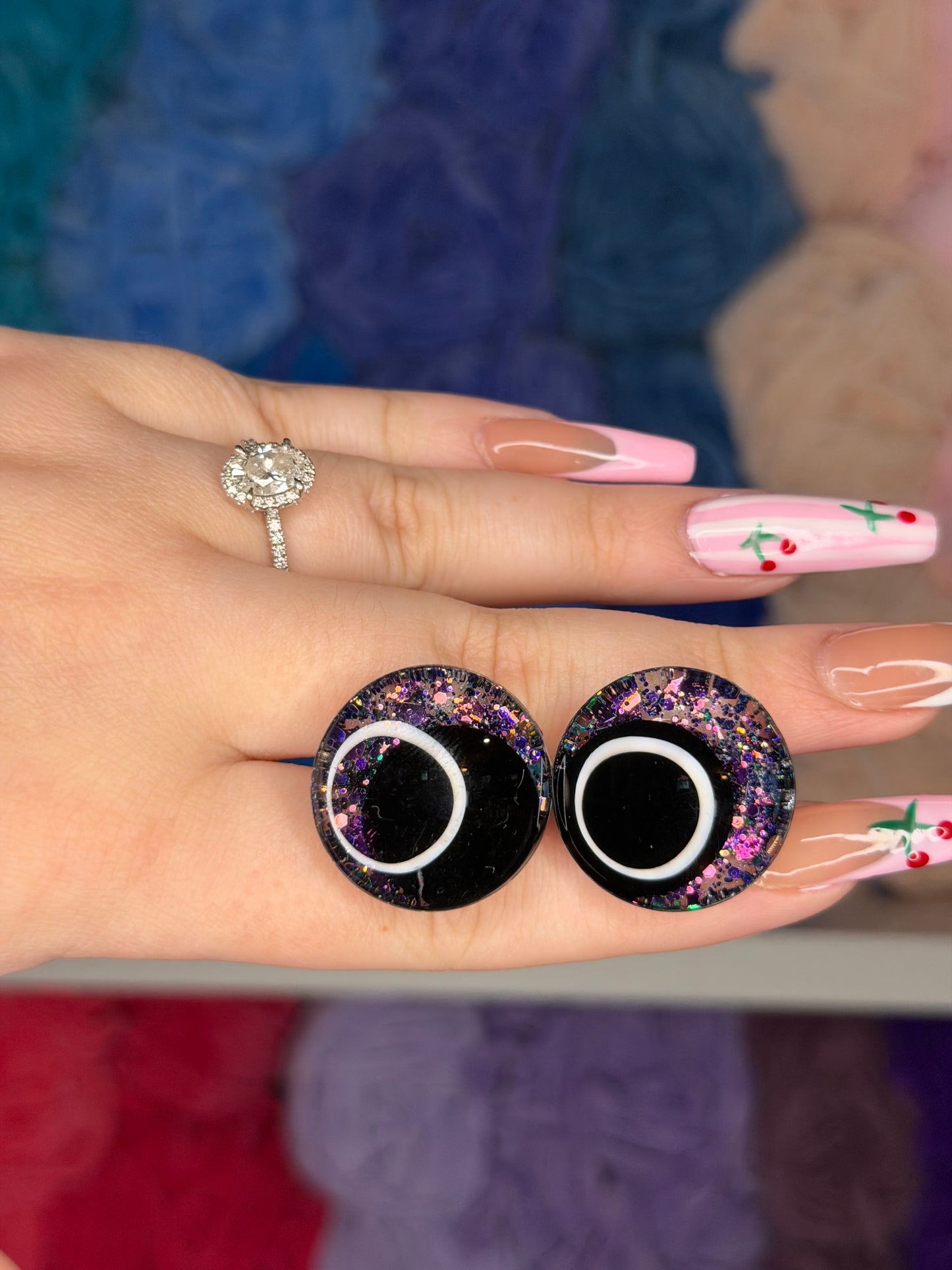 20mm Glitter Safety Eyes