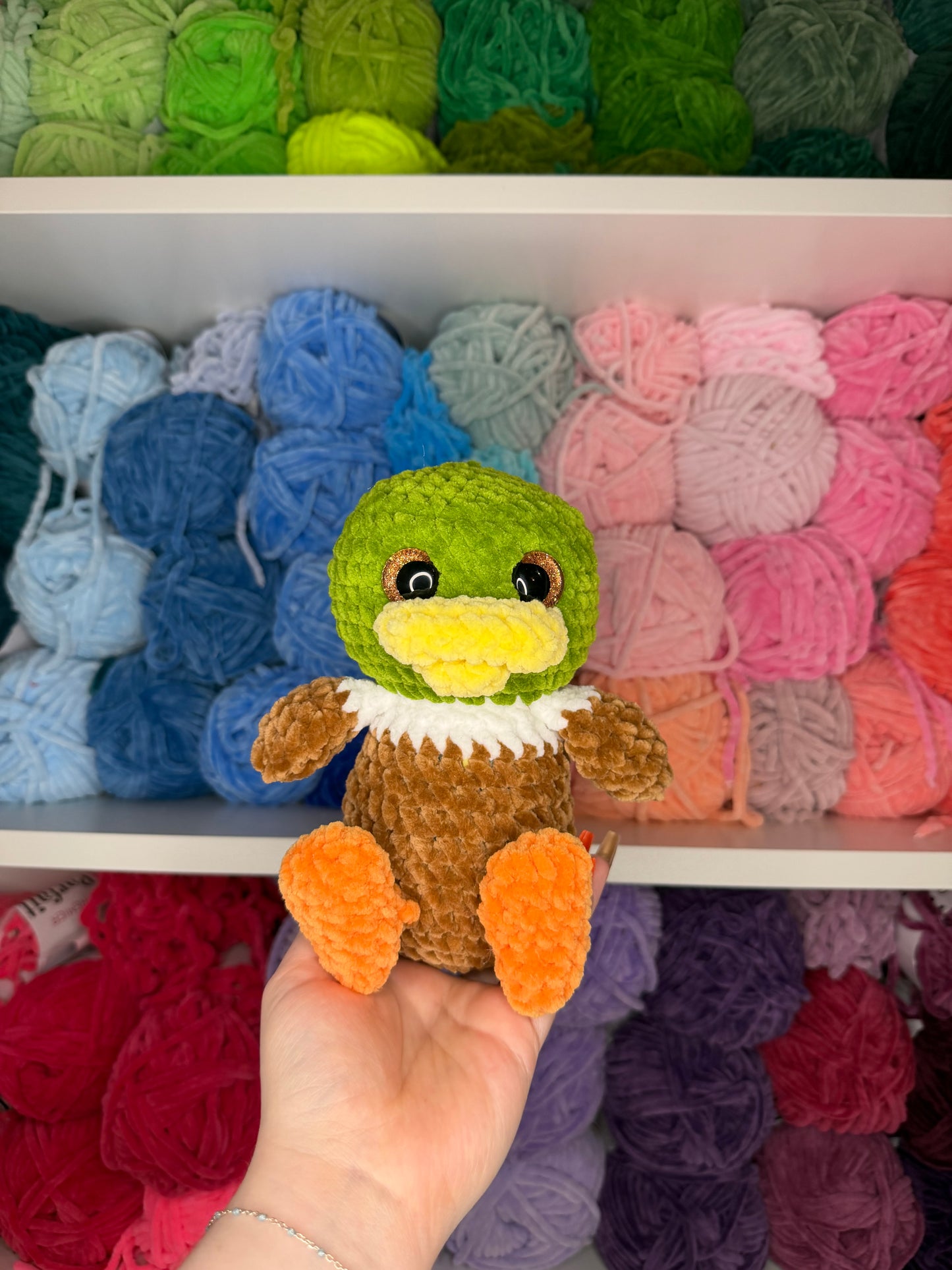 Crochet Mallard Duck