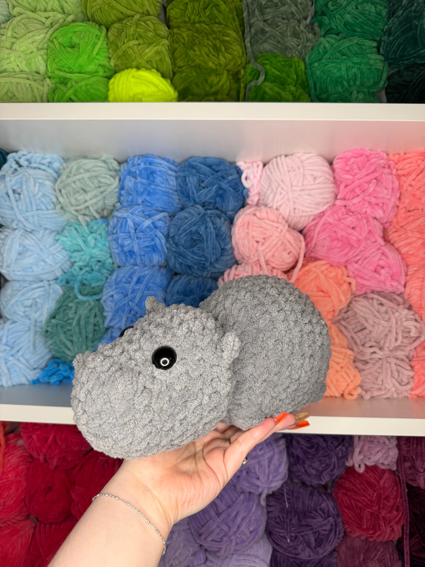 Crochet Hippo