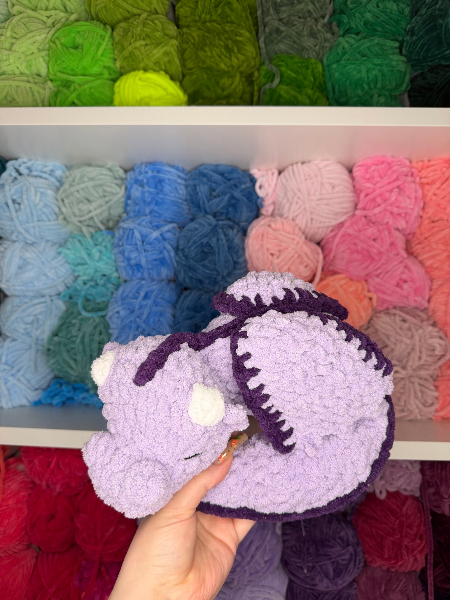 Crochet Sleeping Dragon