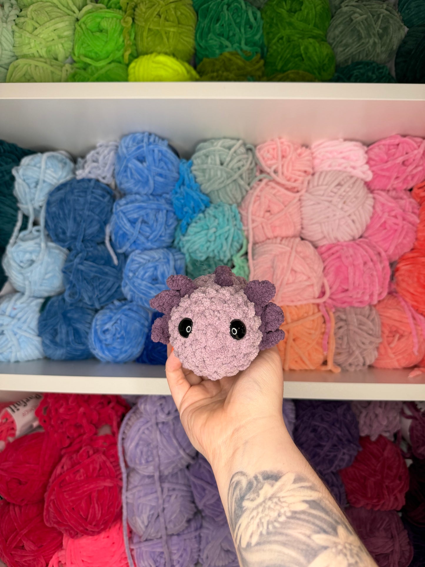 Crochet Mini Axolotl