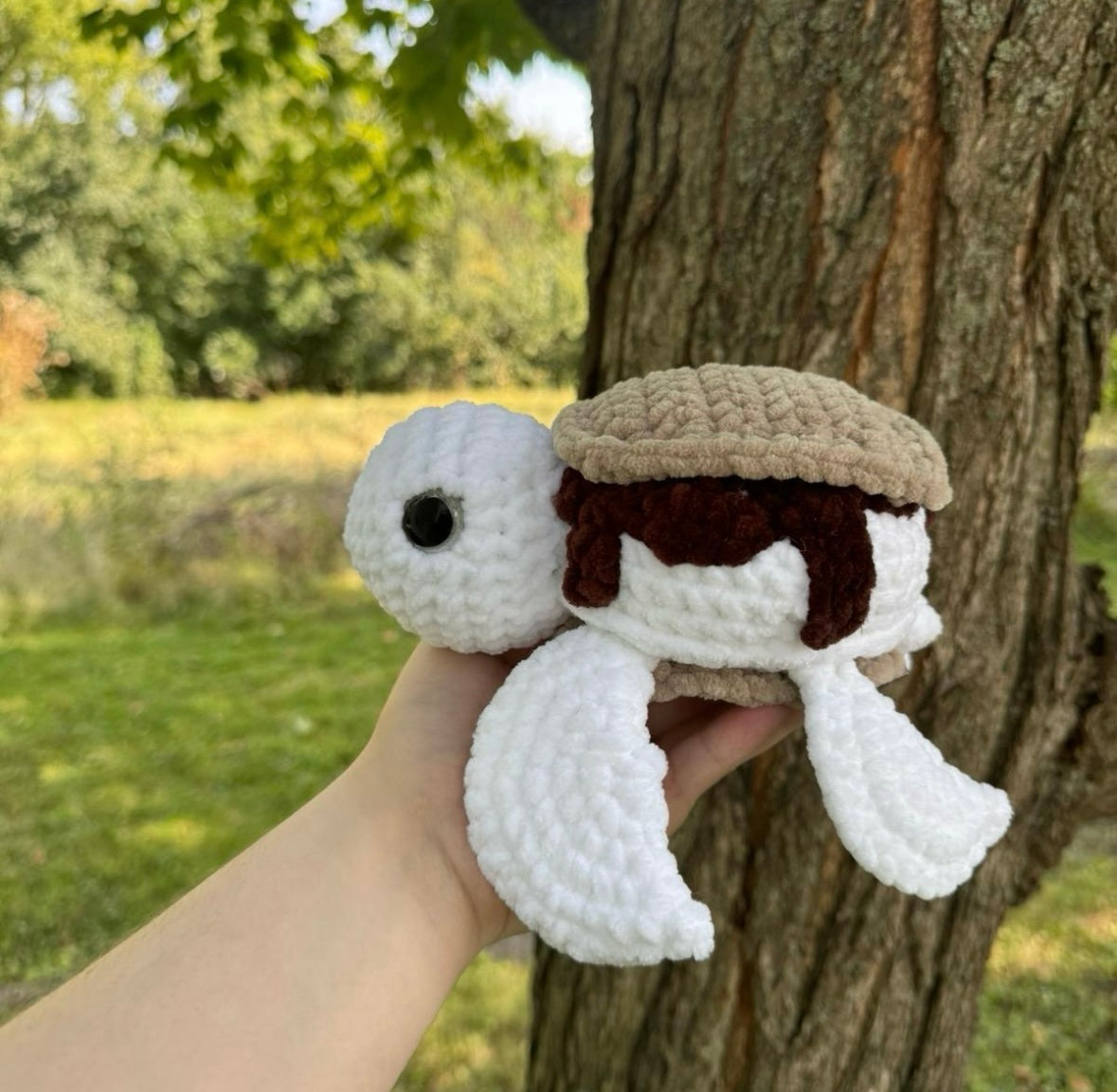 Crochet S’mores Turtle