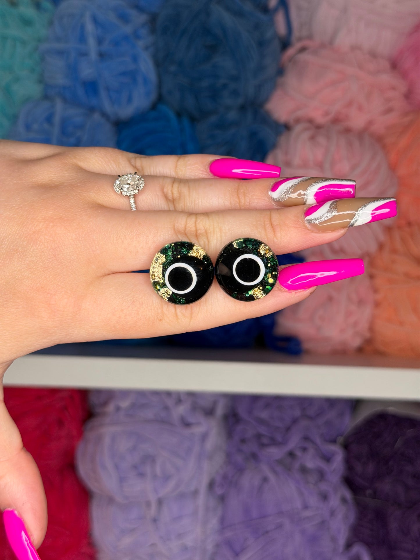 20mm Glitter Safety Eyes