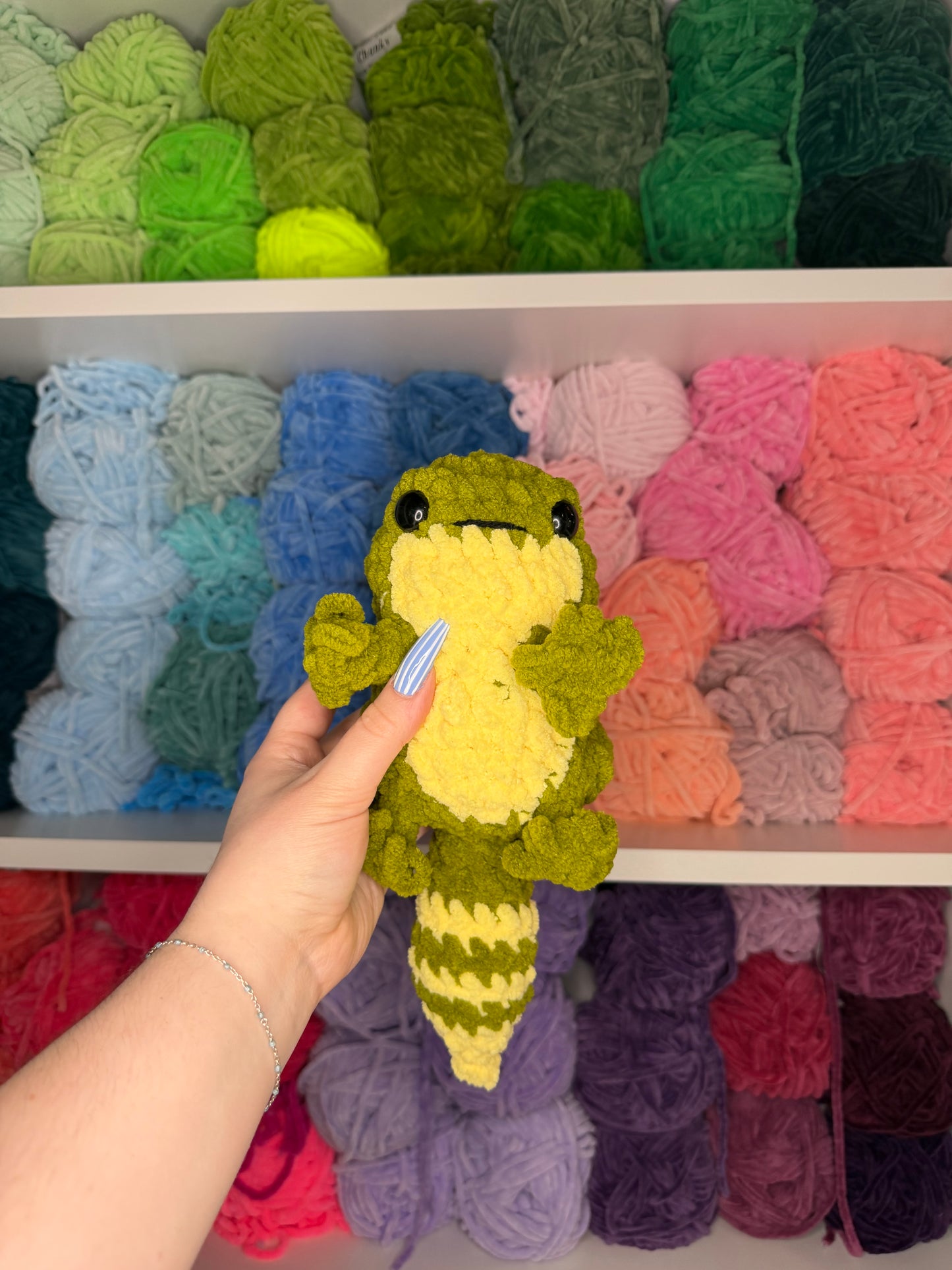 Crochet Gecko