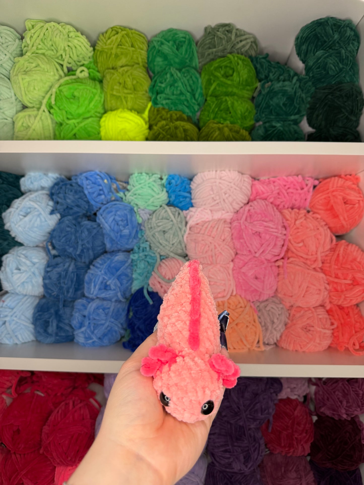 Crochet Mini Axolotl