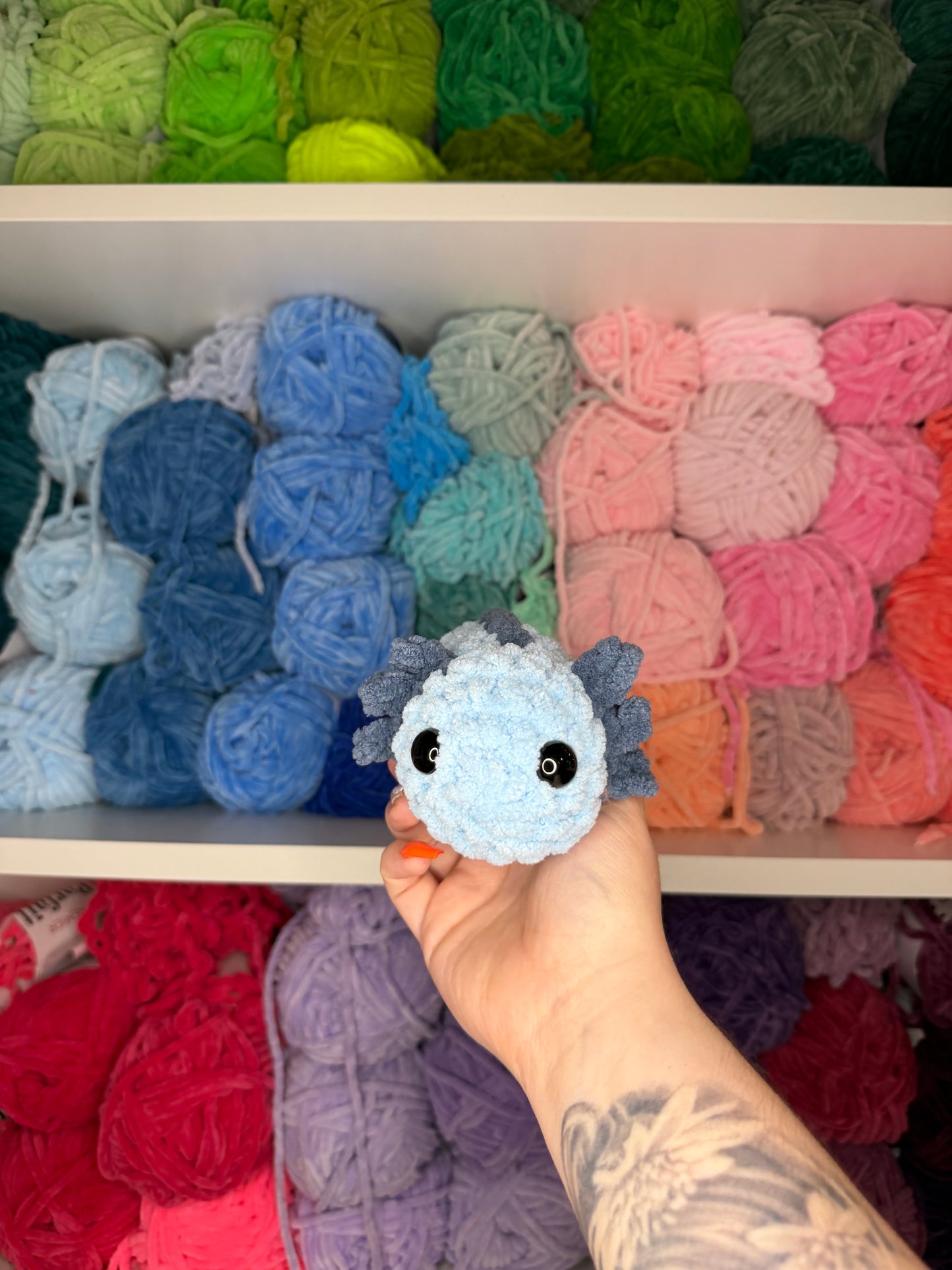Crochet Mini Axolotl