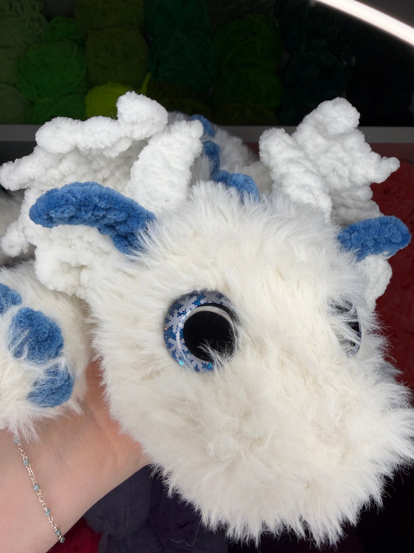 Crochet Yeti Dragon