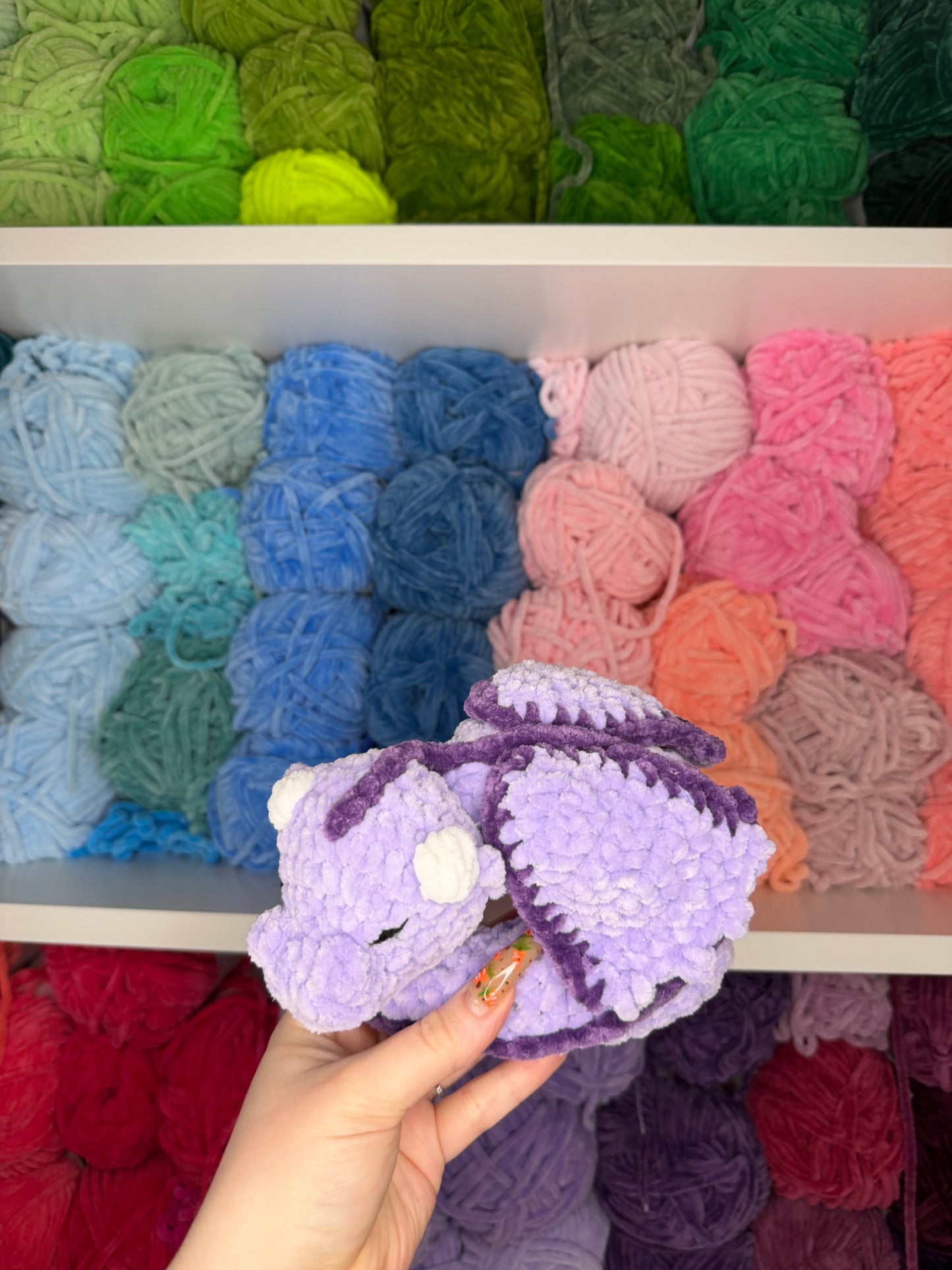 Crochet Sleeping Dragon