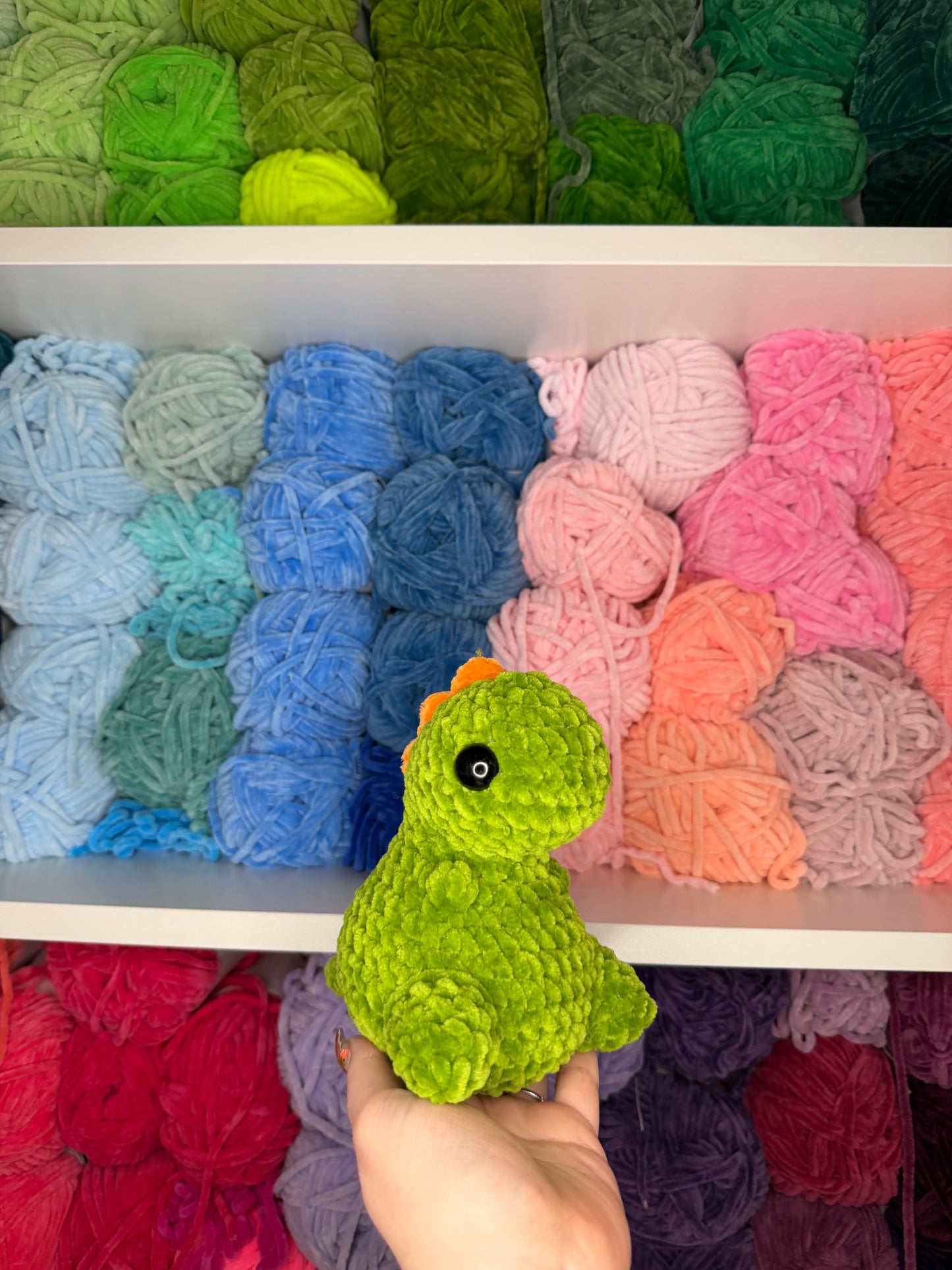 Crochet Chubby Dino