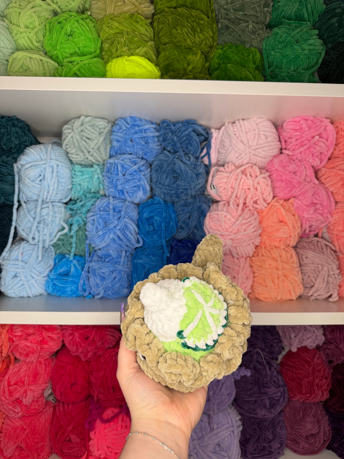 Crochet Key Lime Pie Stingray