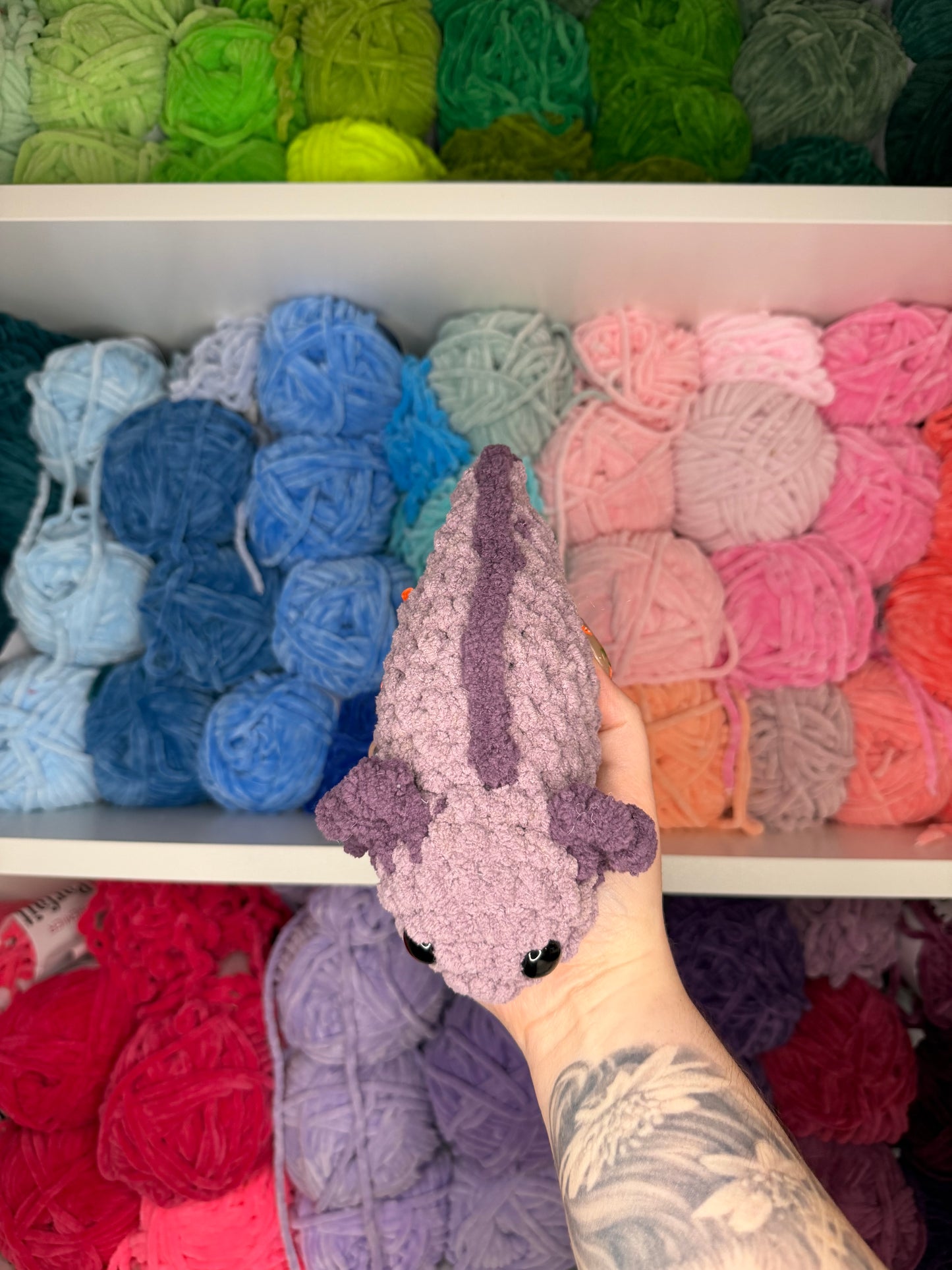 Crochet Mini Axolotl