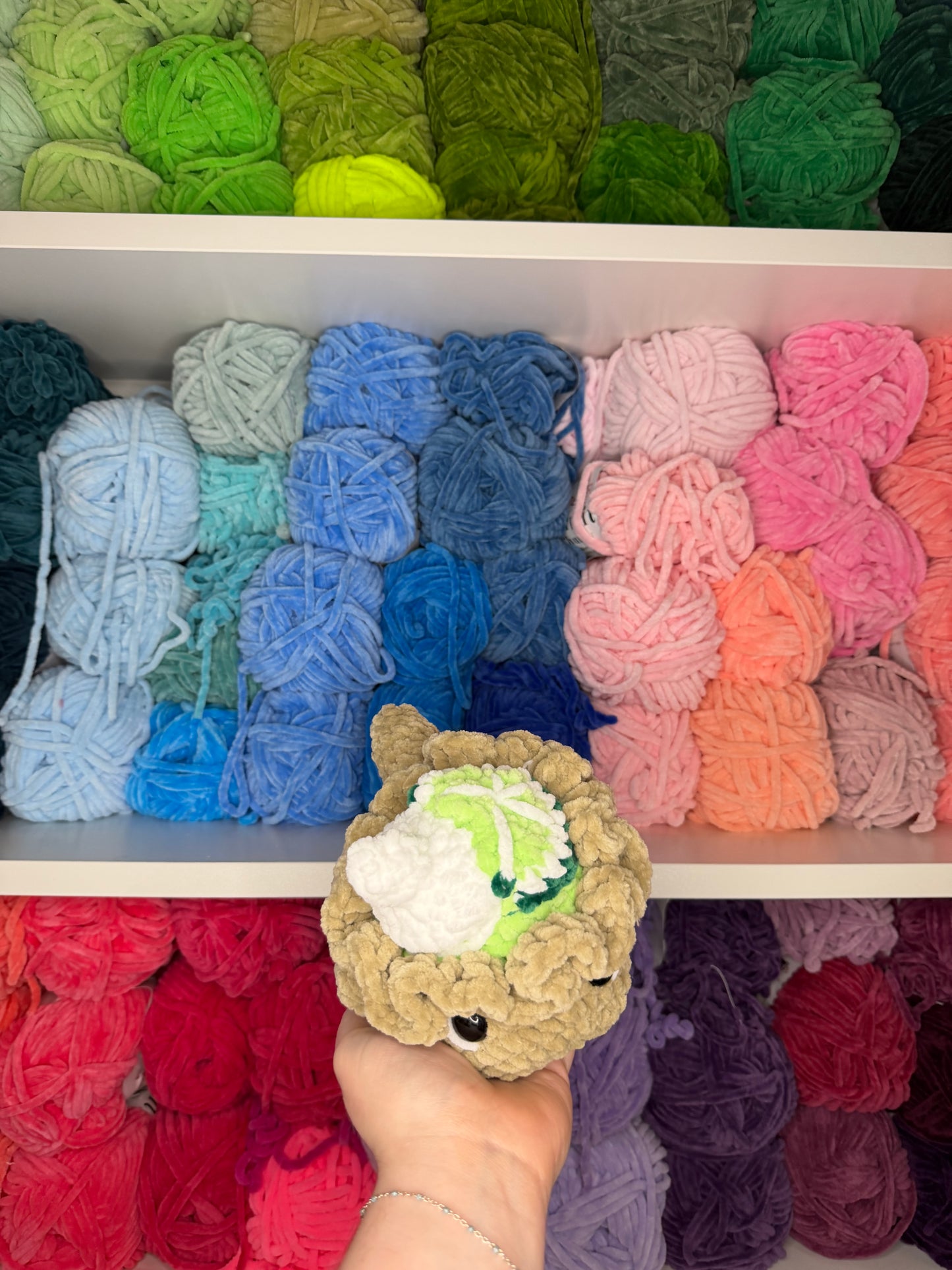 Crochet Key Lime Pie Stingray