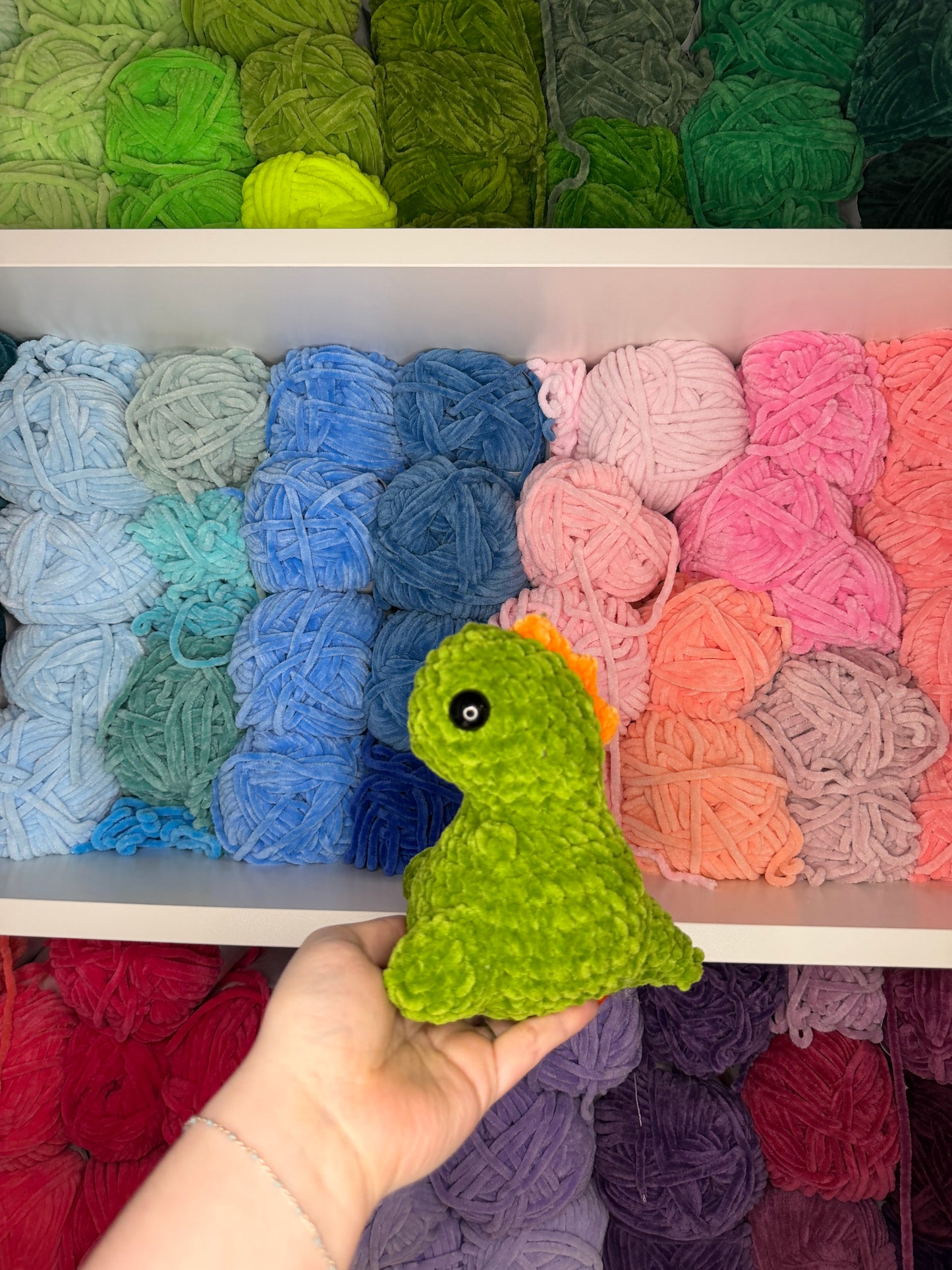 Crochet Chubby Dino